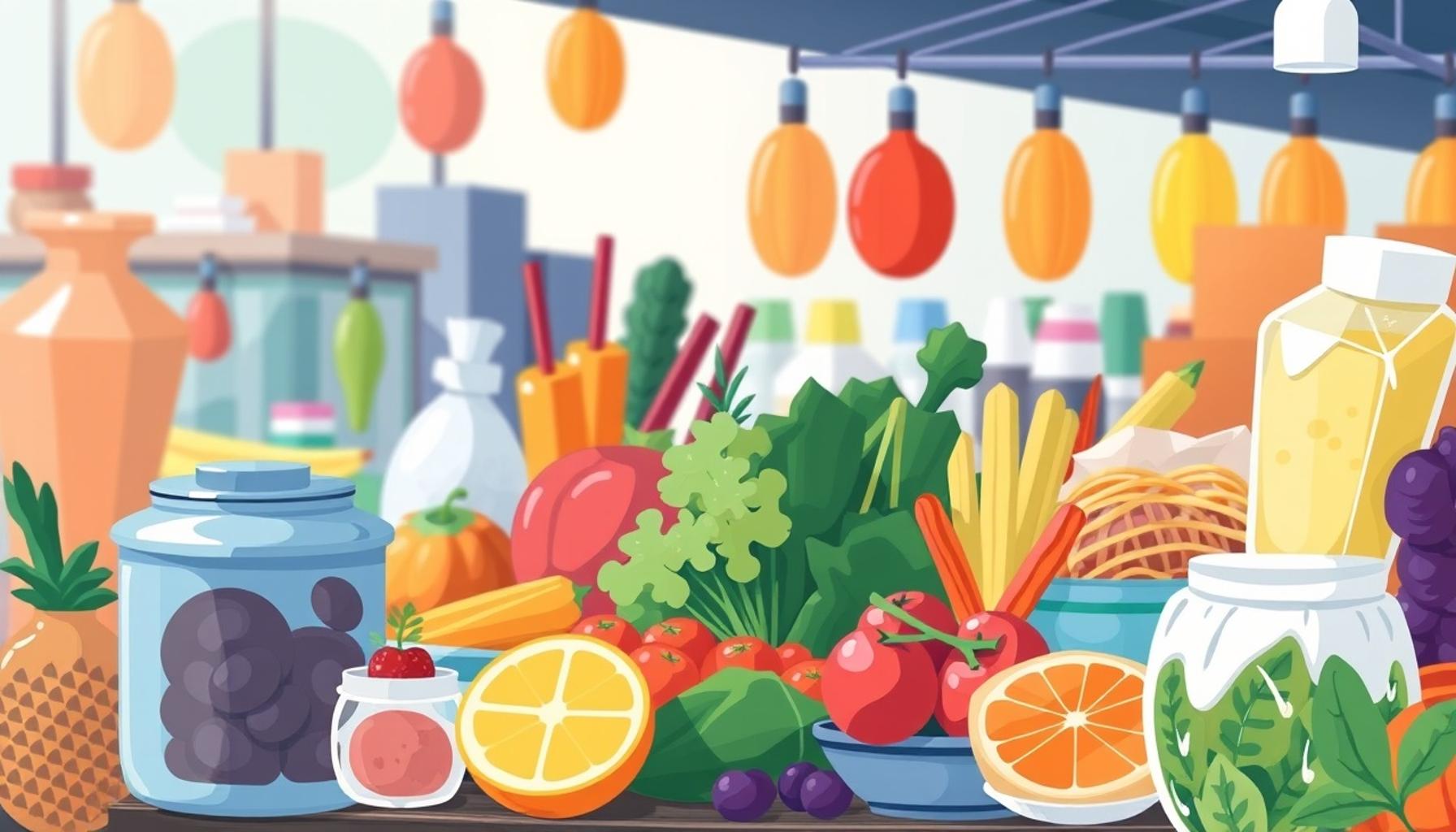 食品業界の変動：日本における健康的で持続可能な食のトレンド